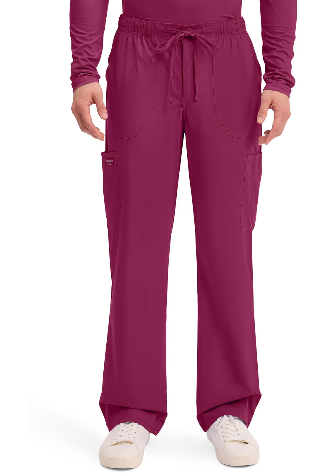 Cherokee WW Professionals Scrubs for Men Tapered Leg Cargo Scrub Pants