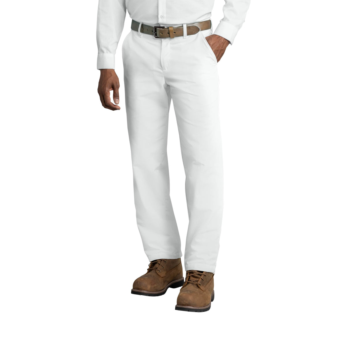 Red Kap Men's Stain Resistant, Flat Front Work Pants
