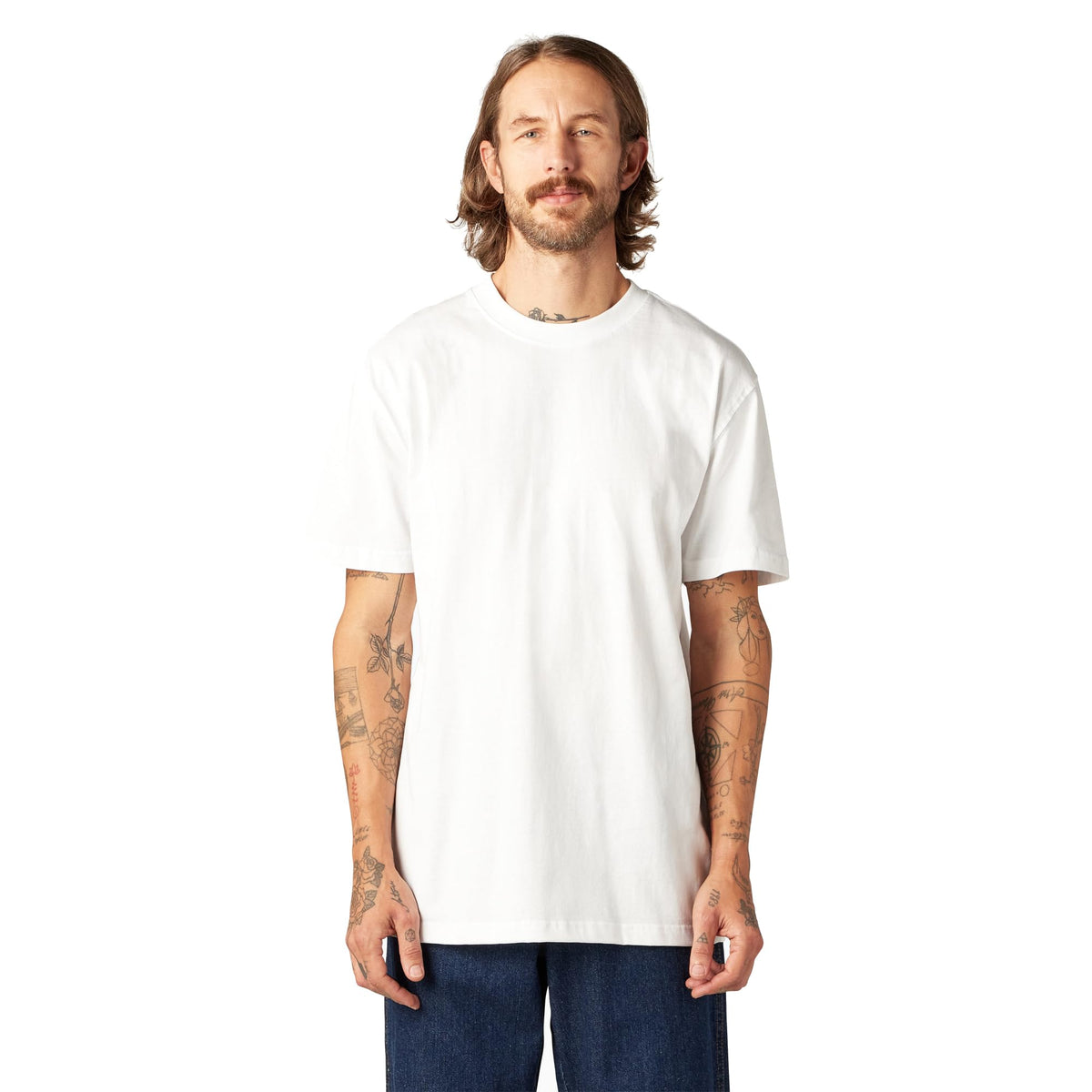 Dickies Men's Short Sleeve Heavyweight Crew Neck