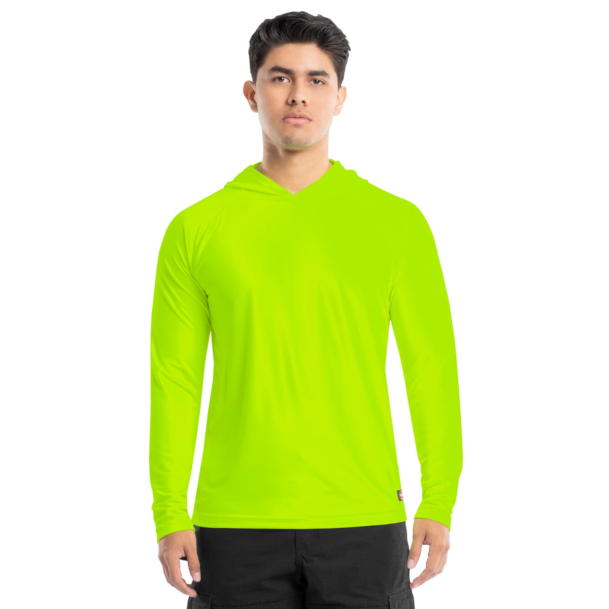 Wrangler Men's Long Sleeve Upf 40 Performance Raglan Hoodie