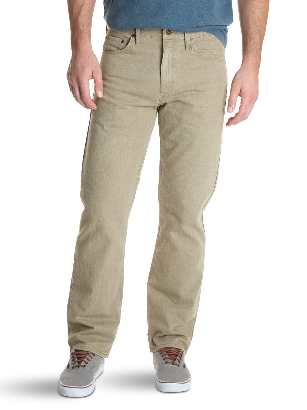 Wrangler Authentics Men's Classic 5-Pocket Relaxed Fit Flex Jean