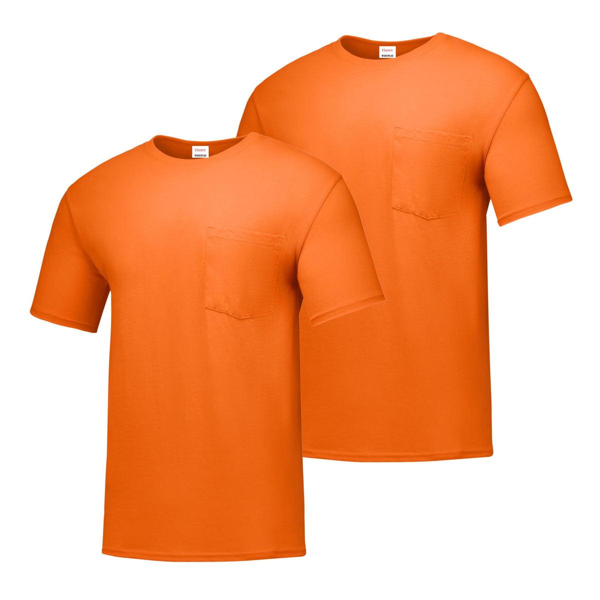 Hanes Men's Men's Workwear Short Sleeve Tee (2-Pack)
