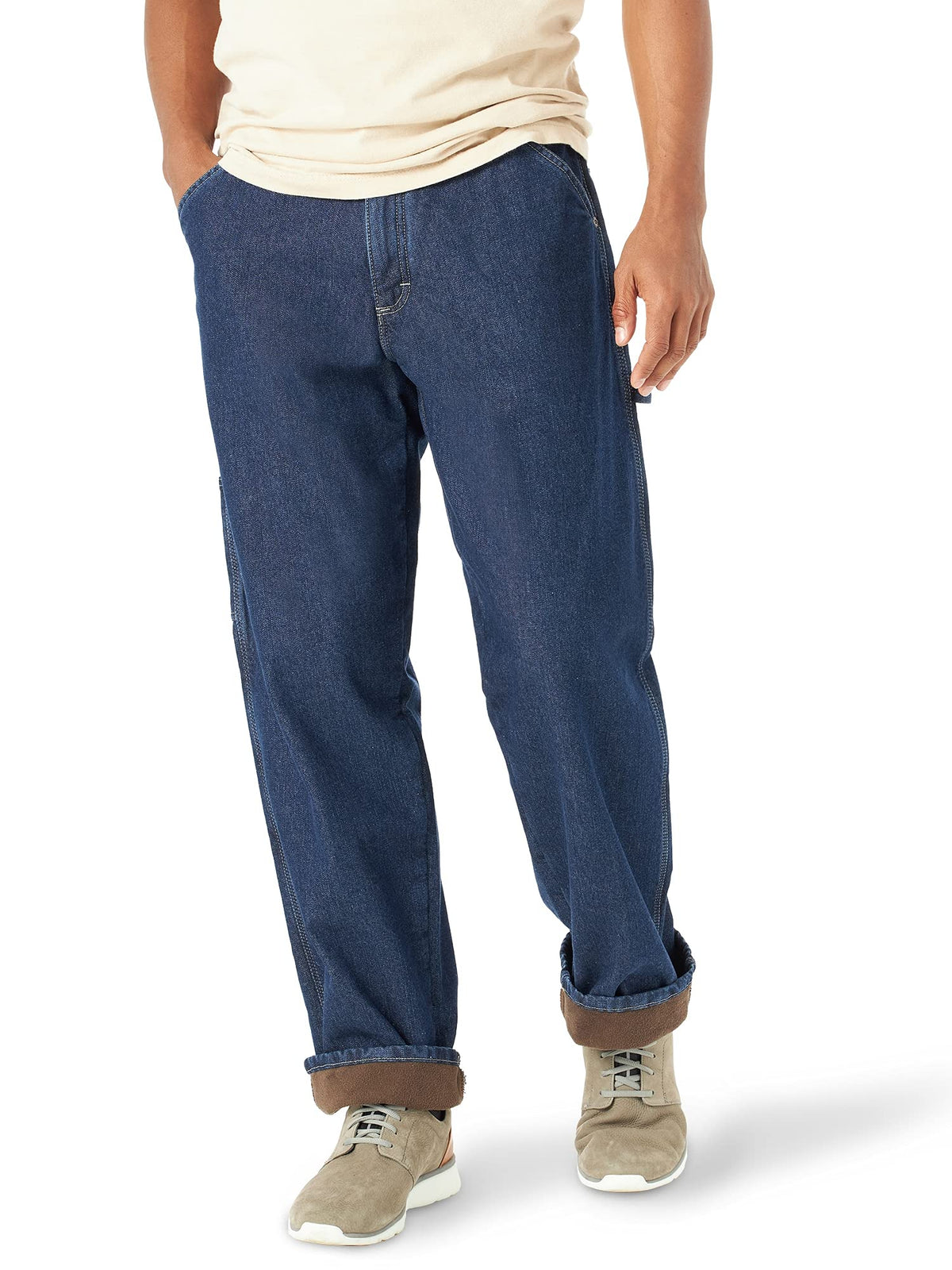 Wrangler Authentics Men's Fleece Lined Carpenter Pant