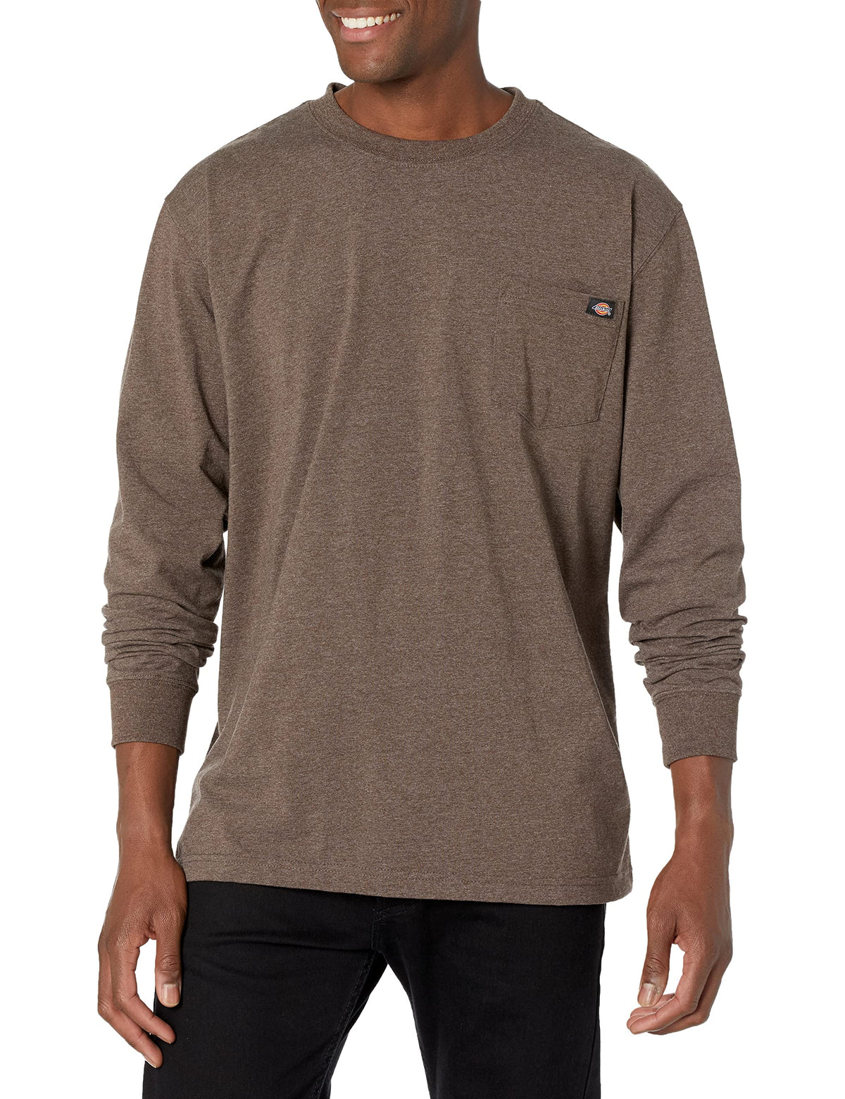 Dickies Men's Heavyweight Long Sleeve Pocket T-Shirt