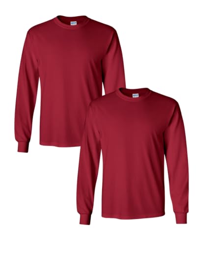 Gildan Adult Ultra Cotton Long Sleeve T-Shirt, Style G2400, Multipack