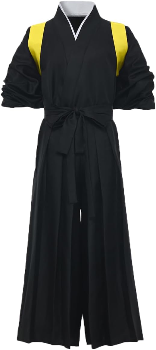 Japanese Samurai Hakama Uniform Traditional Aikido Kendo Martial Arts Anime Costume