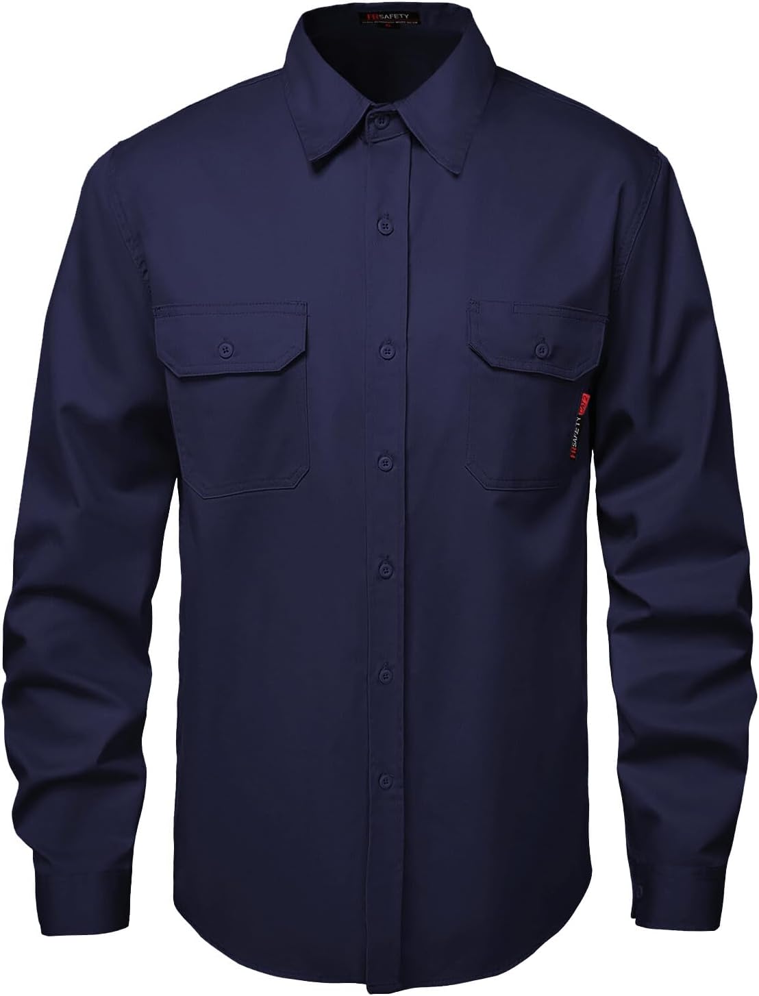 SKSAFETY FR Shirts for Men, 7 oz Flame Resistant Welding Work Shirt