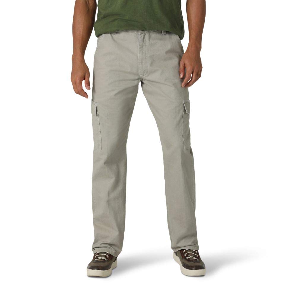 Wrangler Authentics Men's Twill Relaxed Fit Cargo Pant (Logan)