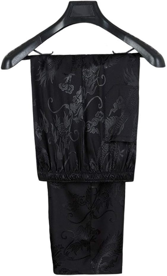 Tang Suit Men Hanfu Chinese Traditional Clothes Kung Fu Shirt Uniform Long Sleeved Coat Tops and Pants