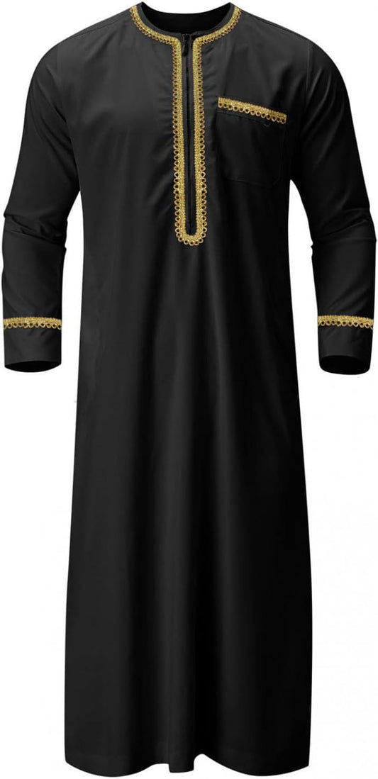 Muslim Clothes For Men Islamic Clothing Umrah Arabic Thobe Kaftan