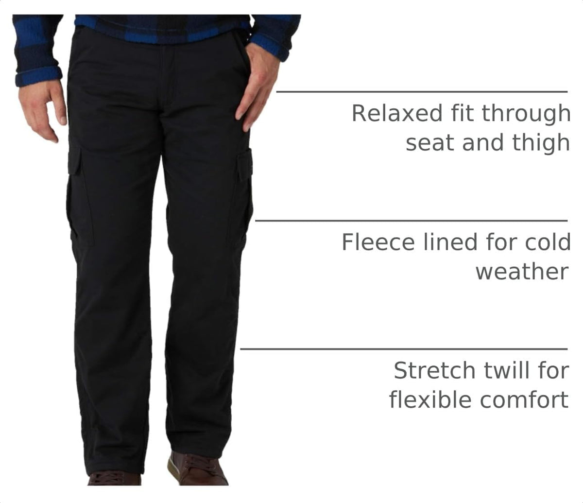 Wrangler Fleece Lined Cargo Pant