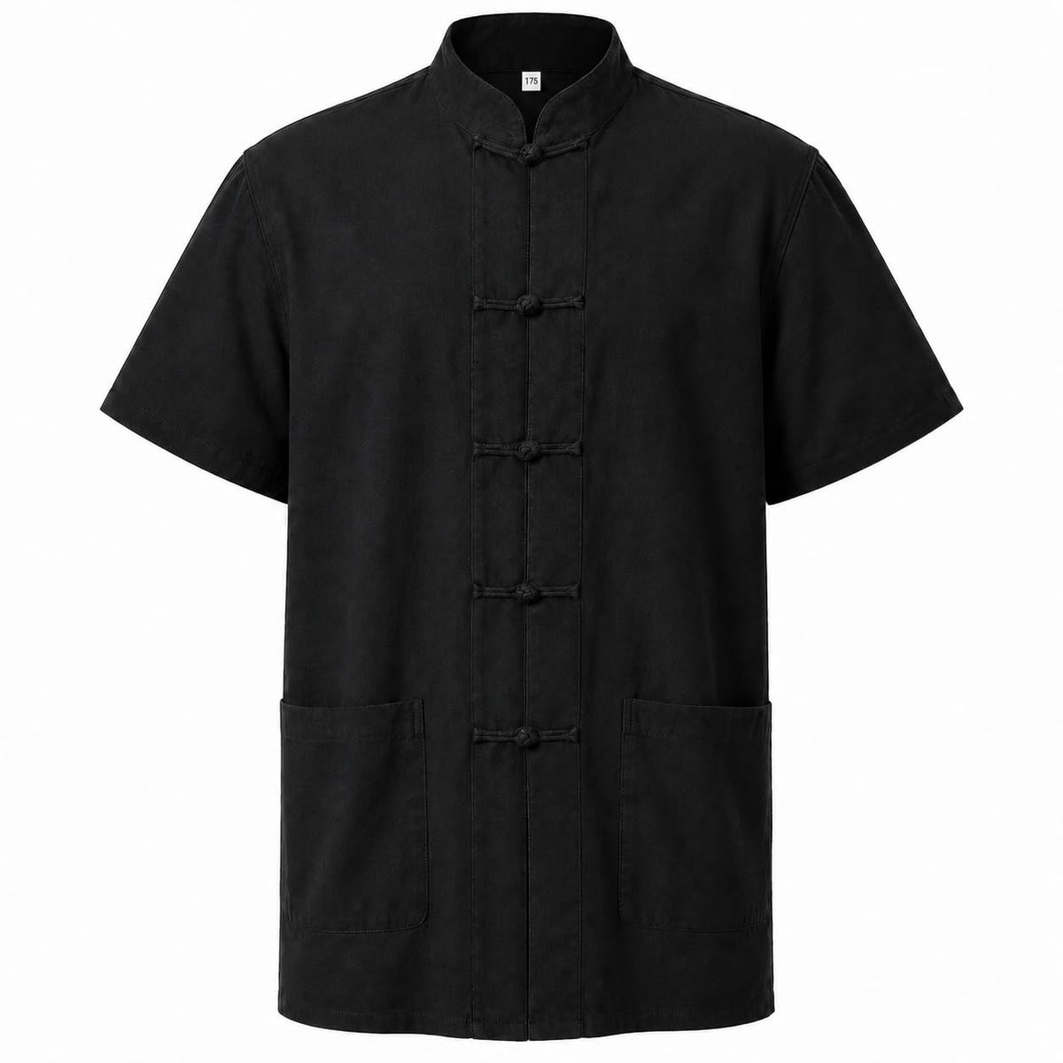 ZooBoo Men's Cotton Kung Fu Uniform Short Sleeve Chinese Shirt