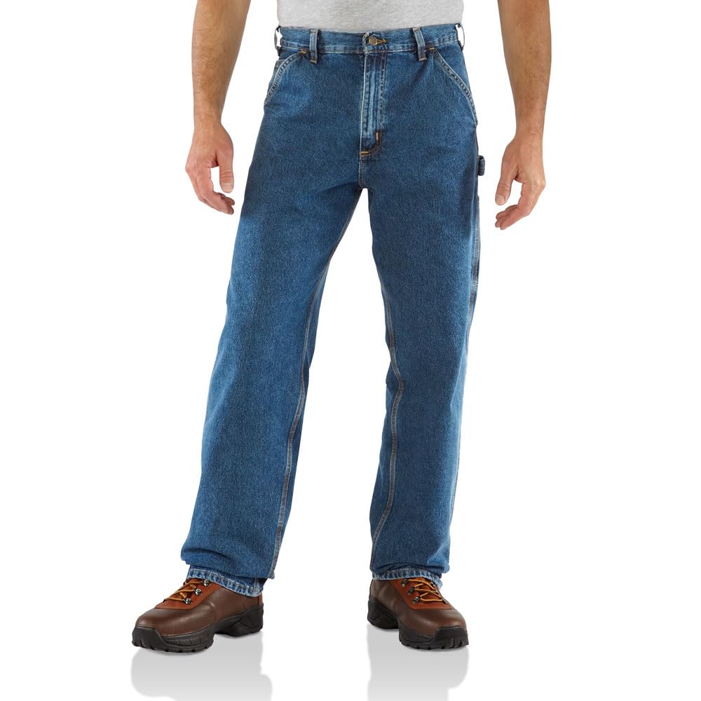 Carhartt Men's Loose Straight Denim Dungaree