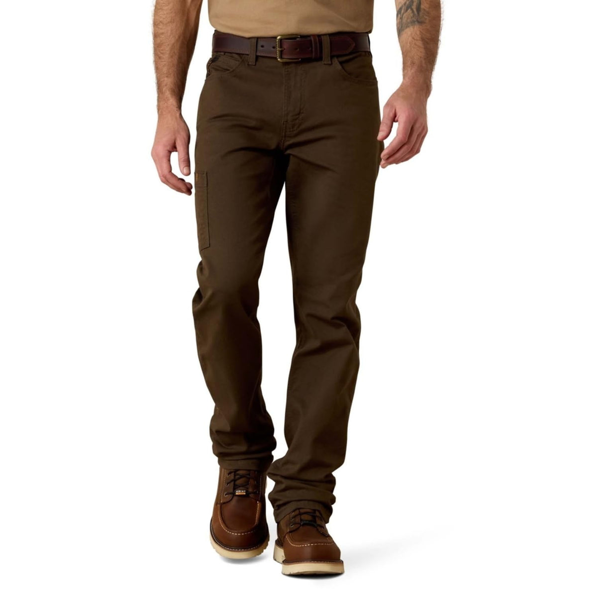 ARIAT Work Men's Rebar M4 Low Rise DuraStretch Made Tough Stackable Straight Leg Pants