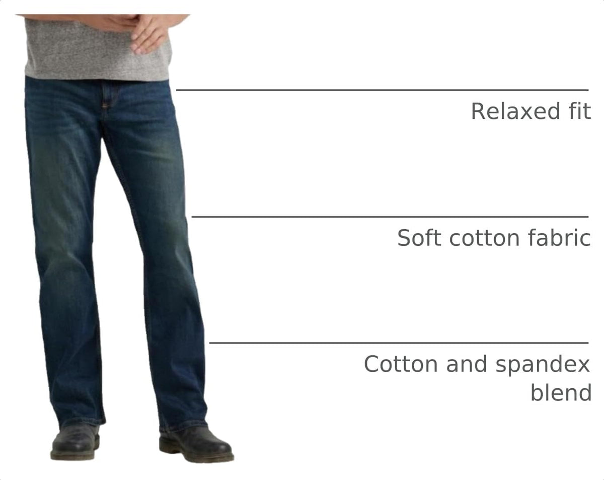 Wrangler Authentics Men's Relaxed Fit Boot Cut Jean
