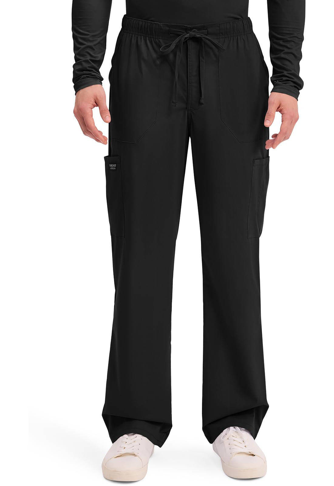 Cherokee WW Professionals Scrubs for Men Tapered Leg Cargo Scrub Pants