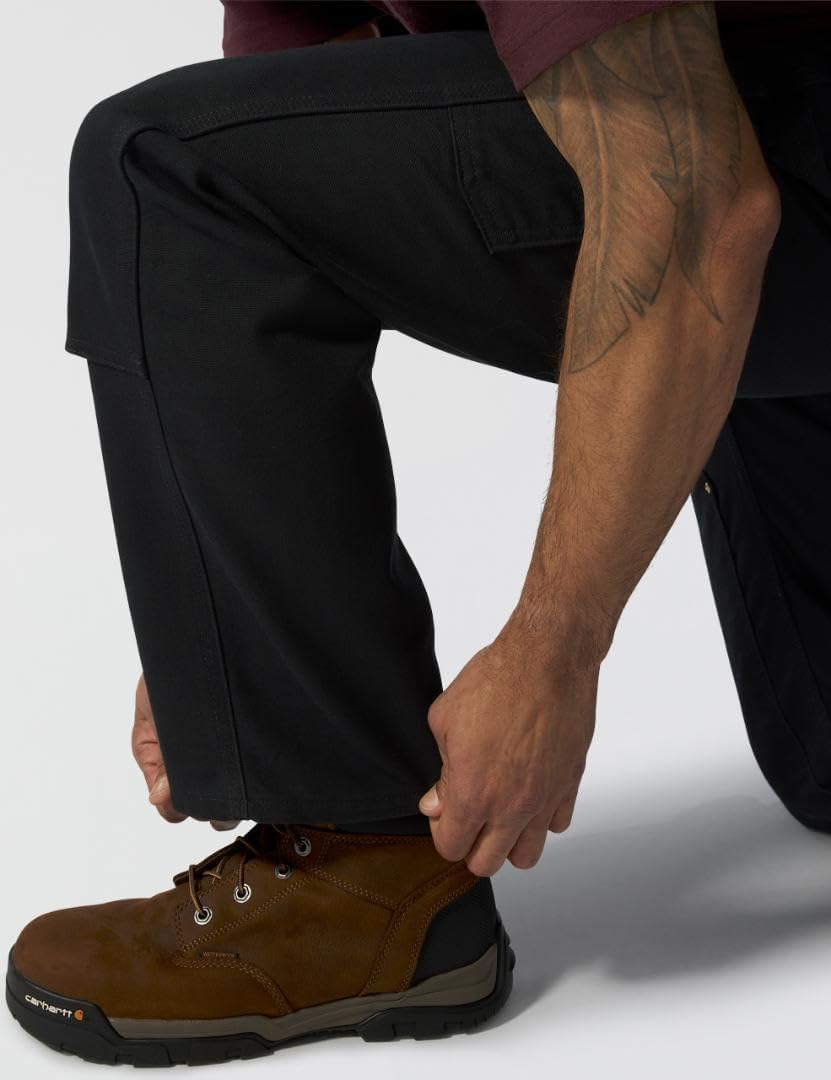 Carhartt Men's Iconic B01 Firm Duck Double-Front Dungaree