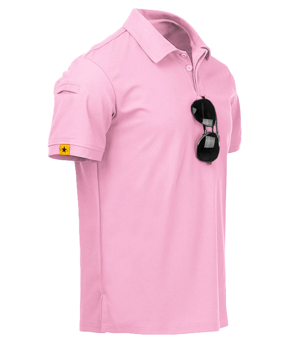 ZITY Mens Polo Shirt Short Sleeve Moisture Wicking Athletic Golf Polos