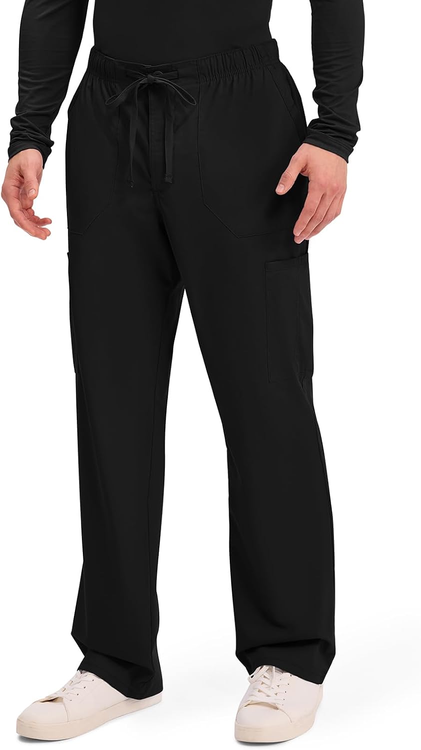 Cherokee WW Professionals Scrubs for Men Tapered Leg Cargo Scrub Pants