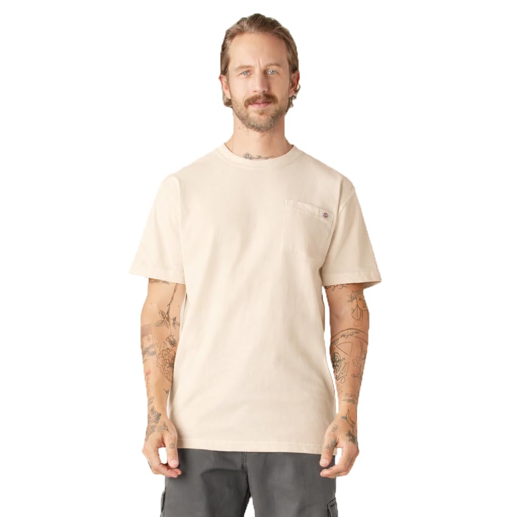 Dickies Men's Heavyweight Heathered Short Sleeve Pocket T-Shirt