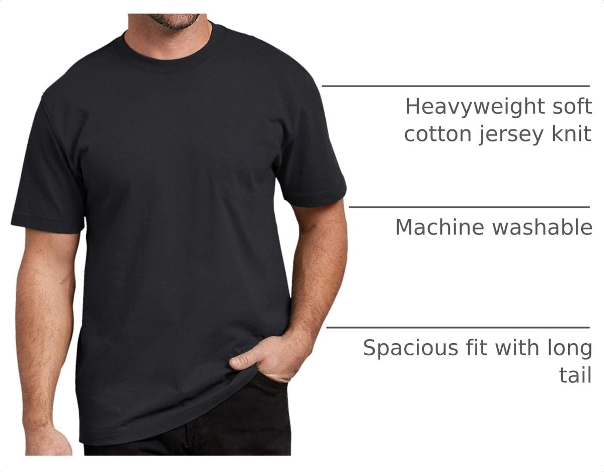 Dickies Men's Short Sleeve Heavyweight Crew Neck