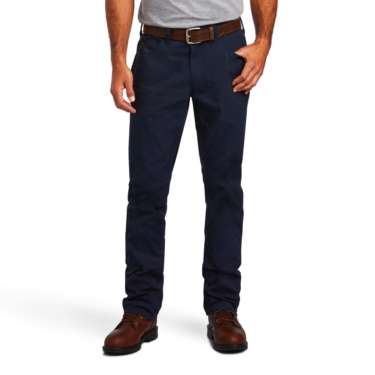 ARIAT Work Men's Rebar M4 Low Rise DuraStretch Made Tough Stackable Straight Leg Pants