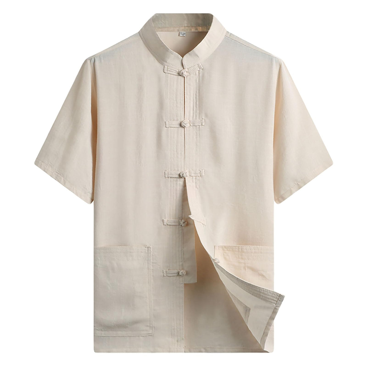 ZooBoo Men's Kung Fu Uniform Short Sleeve Chinese Shirt