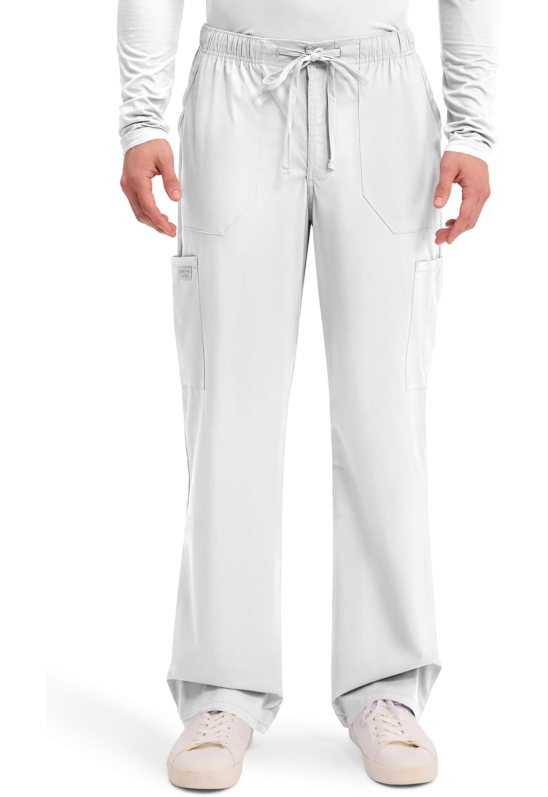 Cherokee WW Professionals Scrubs for Men Tapered Leg Cargo Scrub Pants
