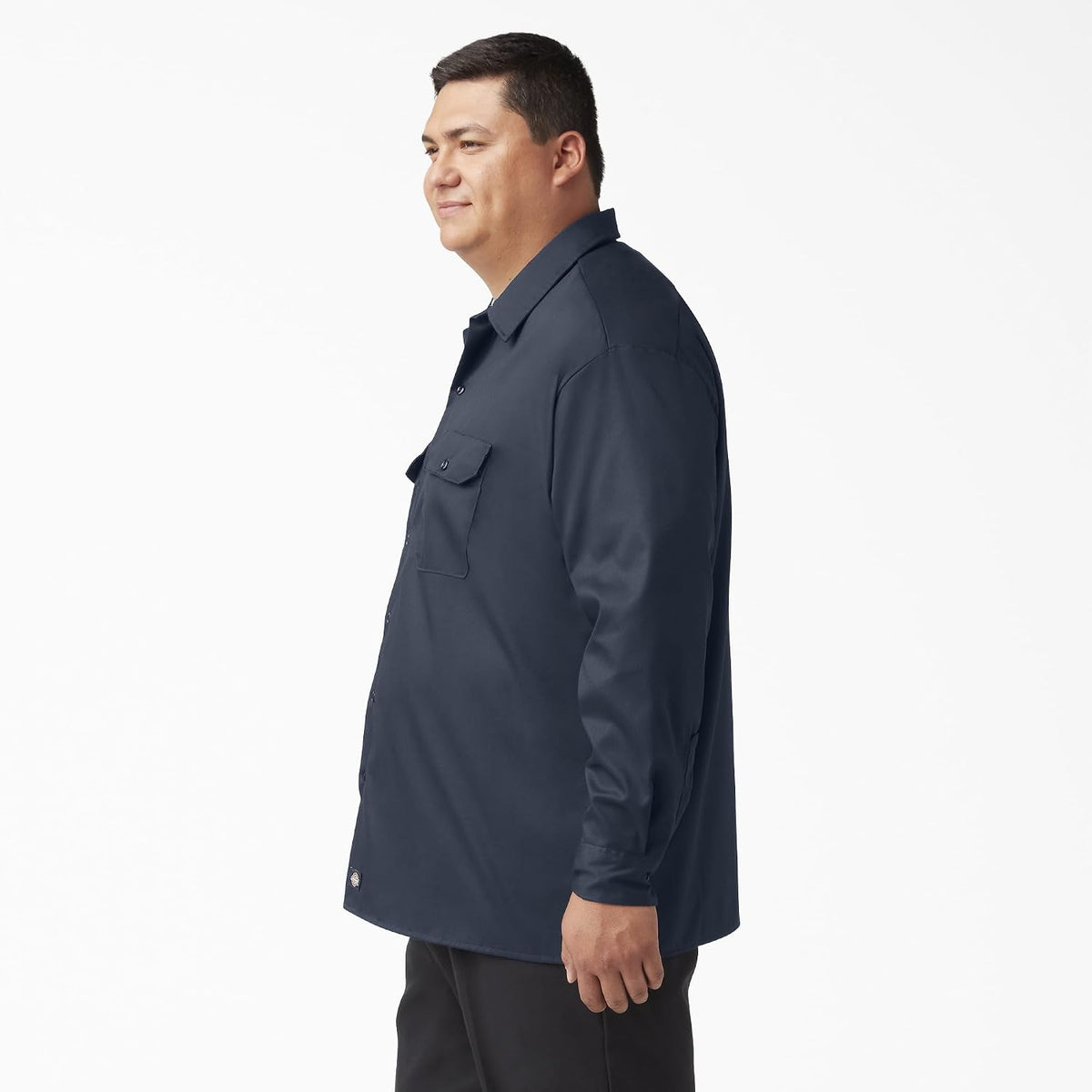 Dickies Mens Flex Relaxed Fit Long Sleeve Work Shirt