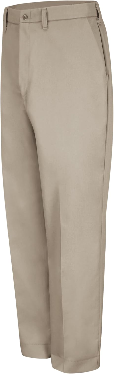 Red Kap Men's Red-E-Prest Work Pant - Wrinkle Free Workwear for Mechanics, Breathable and Durable, Front & Hip Pockets