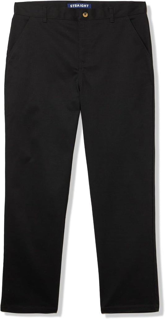 French Toast Men's Straight Fit Stretch Twill Chino Pant