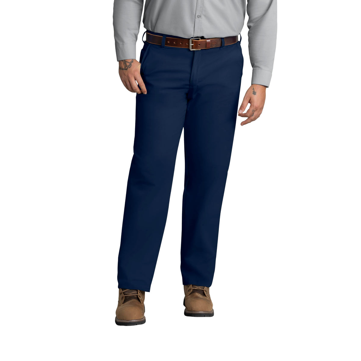 Red Kap Men's Stain Resistant, Flat Front Work Pants
