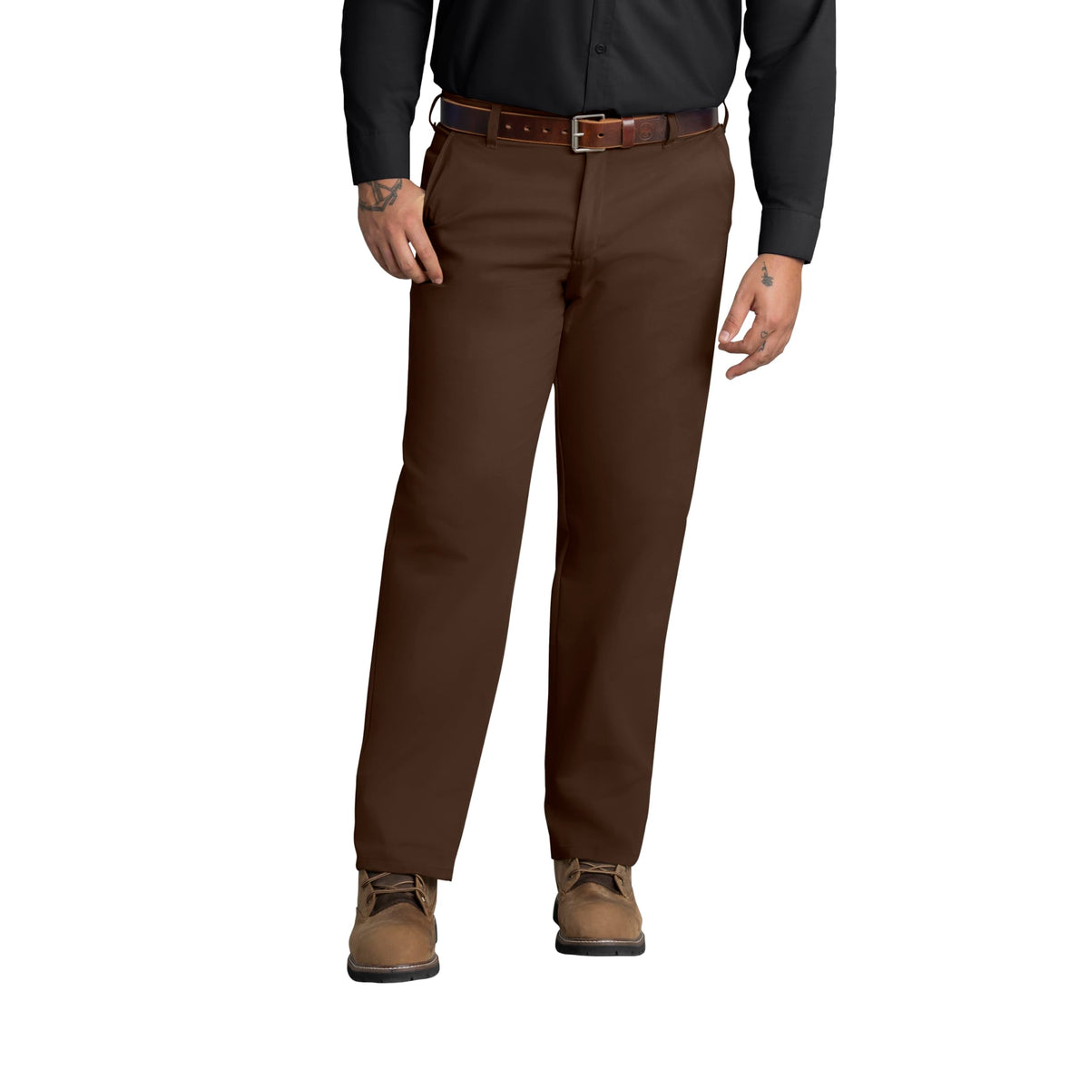 Red Kap Men's Stain Resistant, Flat Front Work Pants