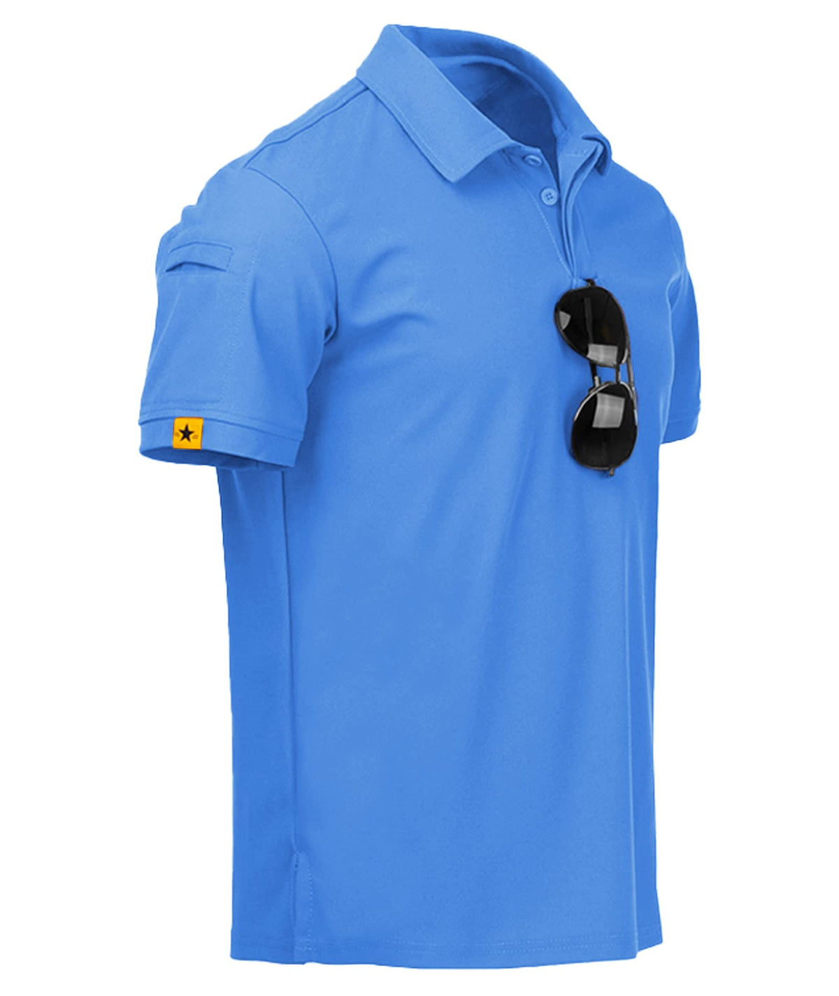 ZITY Mens Polo Shirt Short Sleeve Moisture Wicking Athletic Golf Polos