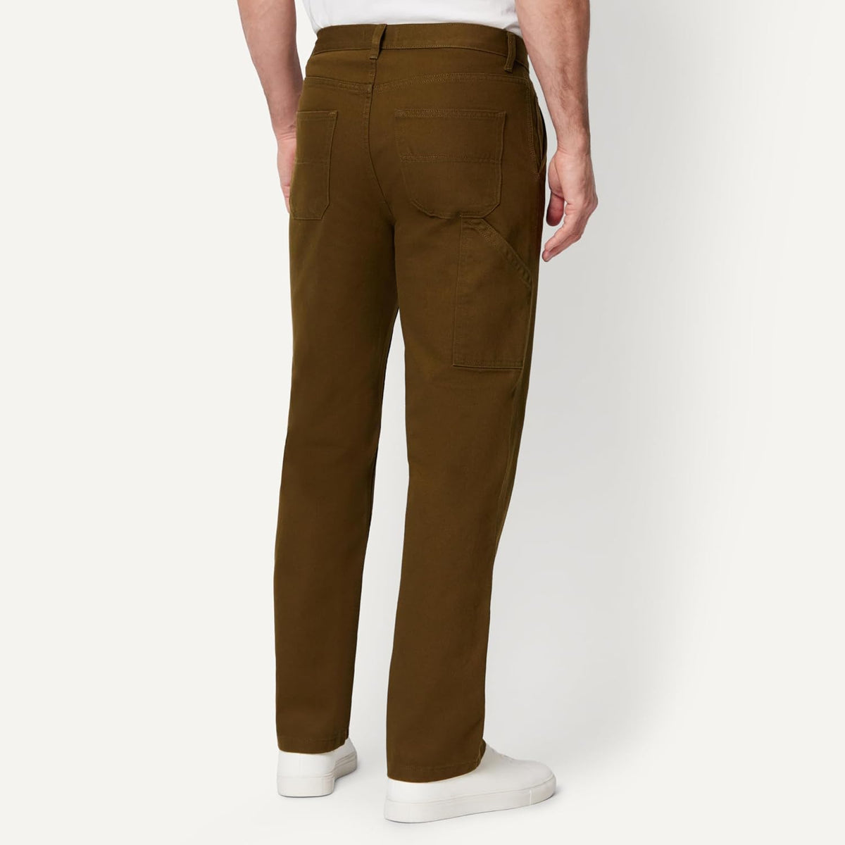 Amazon Essentials Men's Heavyweight Rigid Relaxed-Fit Workwear Carpenter Jeans with Pockets