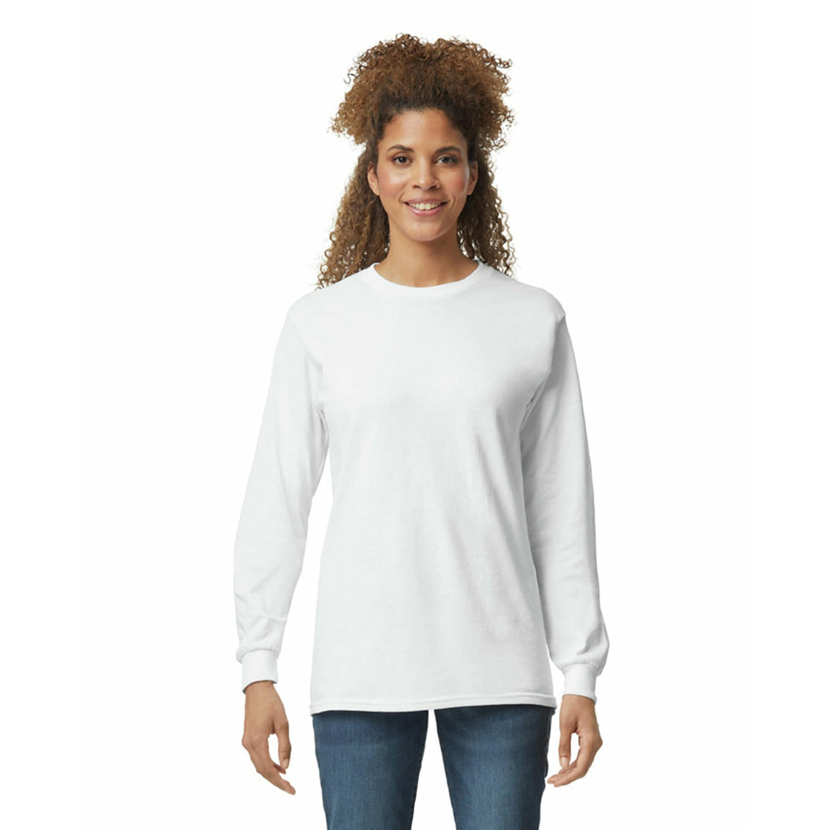 Gildan Adult Ultra Cotton Long Sleeve T-Shirt, Style G2400, Multipack