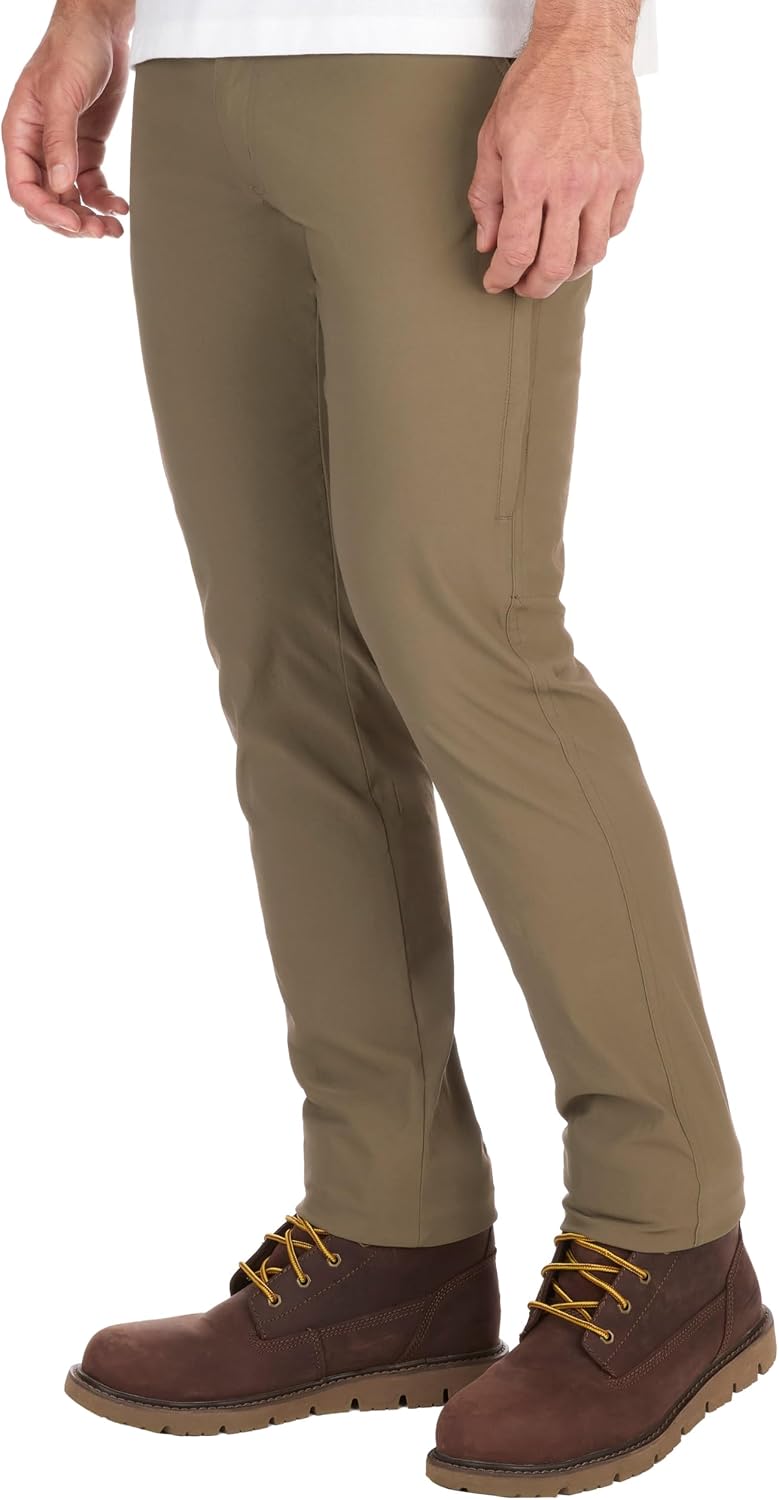 Coleman Men’s Nylon Hiking Pants – Stretch Water-Repellent Outdoor Pants with UPF 50 Sun Protection & Utility Pockets