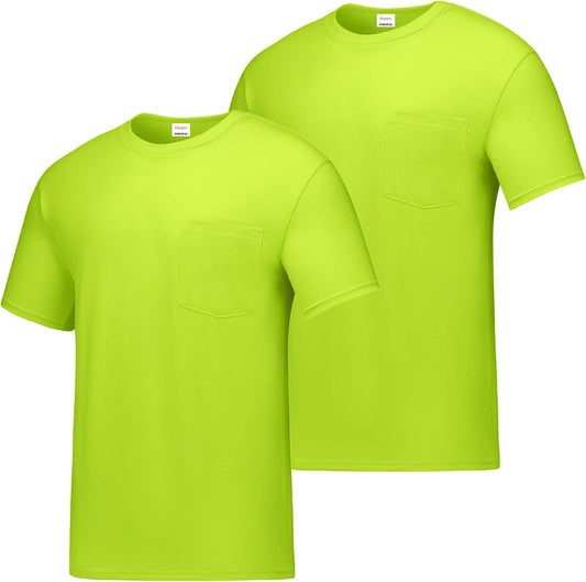 Hanes Men's Men's Workwear Short Sleeve Tee (2-Pack)