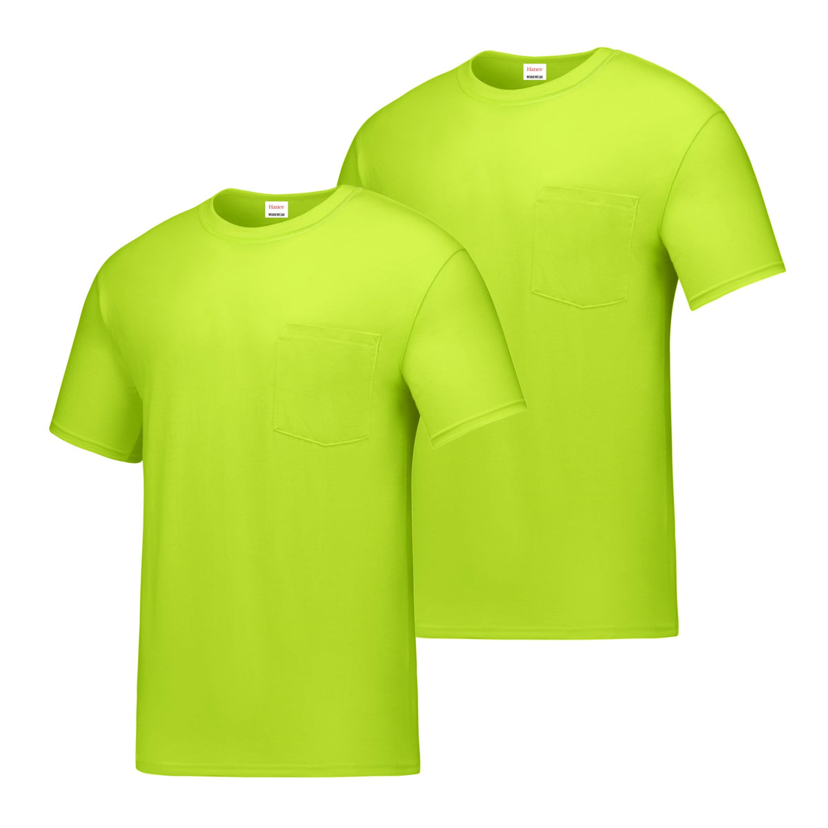 Hanes Men's Men's Workwear Short Sleeve Tee (2-Pack)