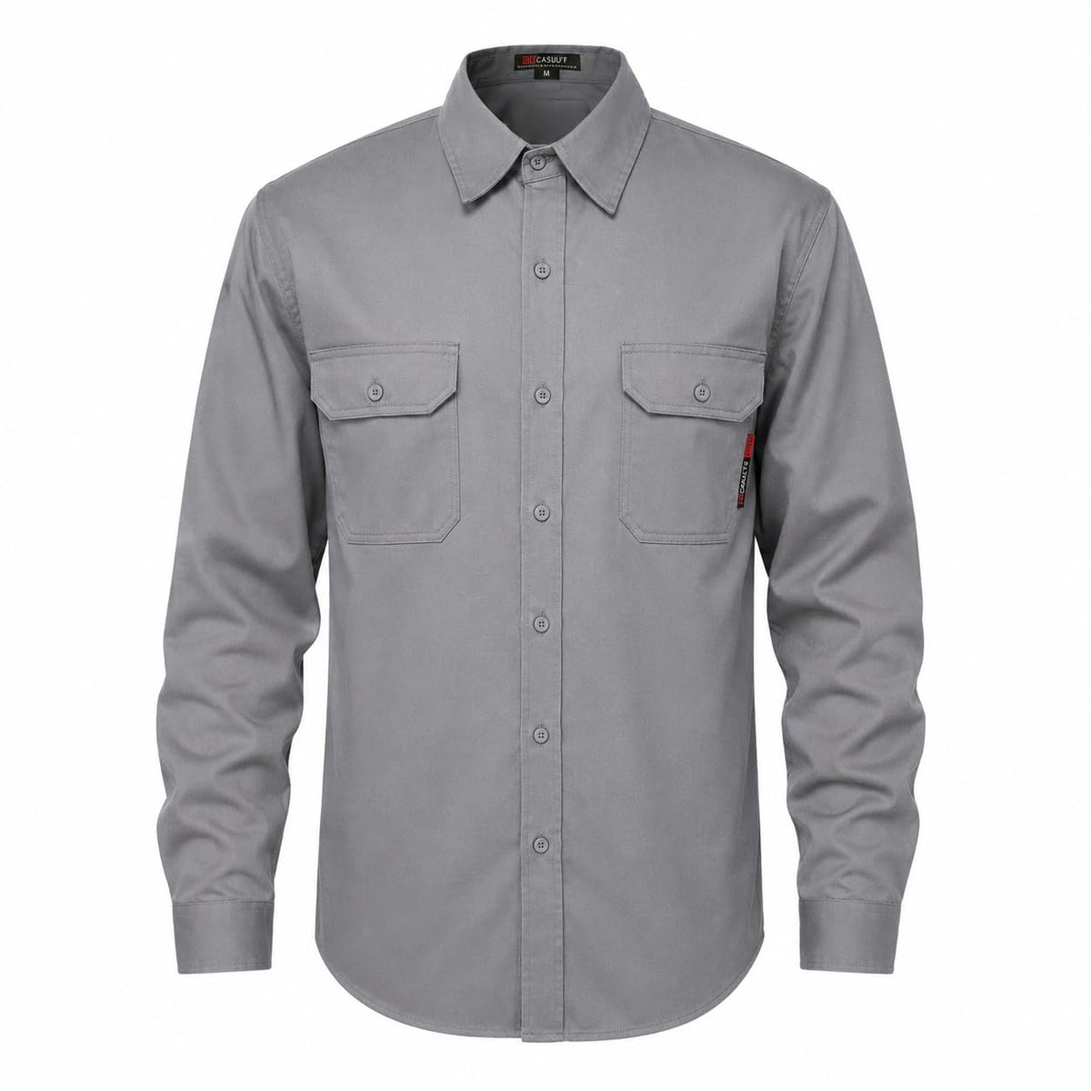SKSAFETY FR Shirts for Men, 7 oz Flame Resistant Welding Work Shirt