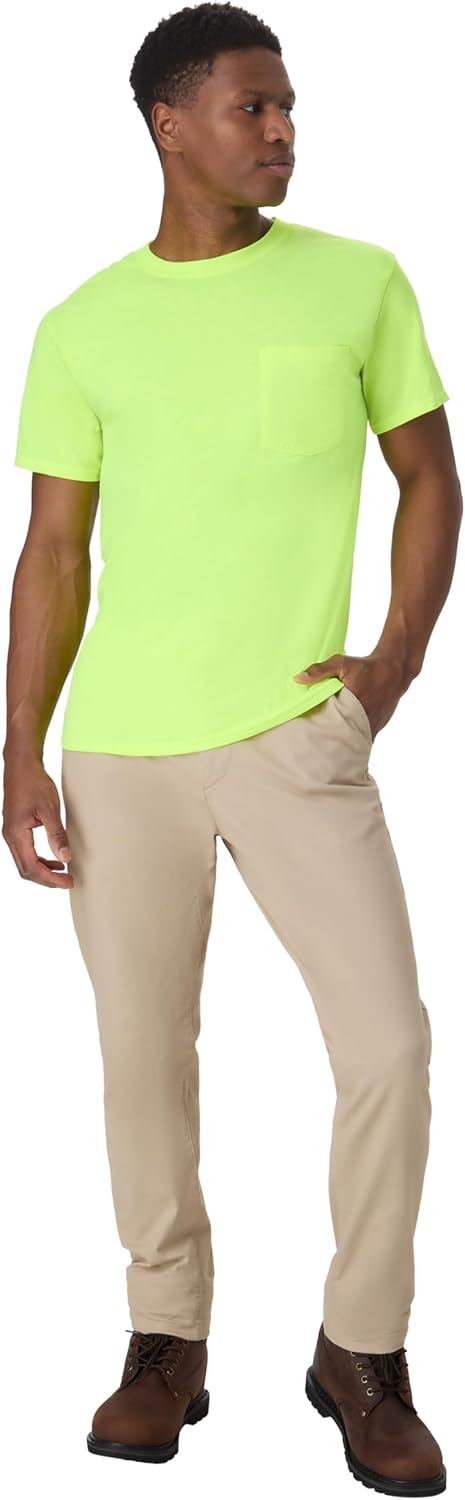 Hanes Men's Men's Workwear Short Sleeve Tee (2-Pack)