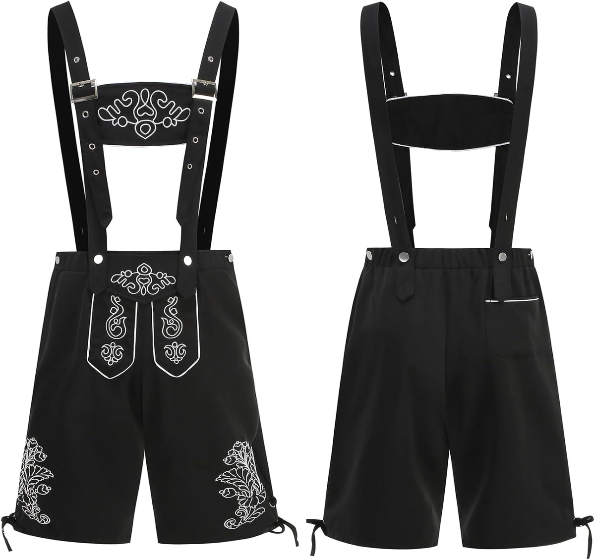 Populus Mens Oktoberfest Lederhosen Outfit German October Festival