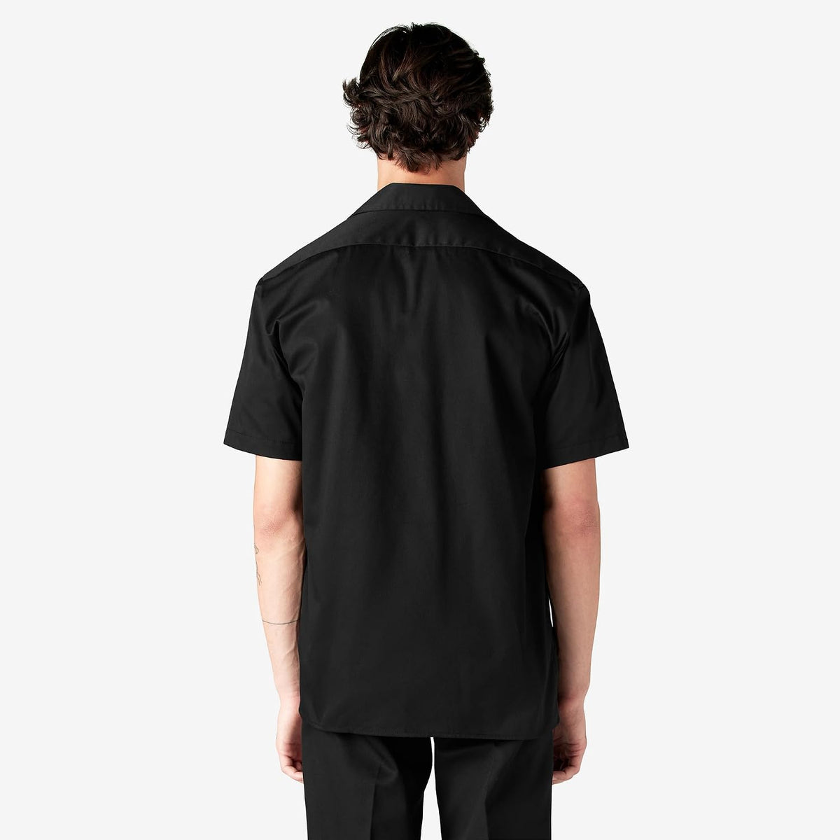 Dickies Men’s Short Sleeve Work Shirt – Durable Twill Button Down Shirts for Men, Lightweight Uniform for Daily Wear