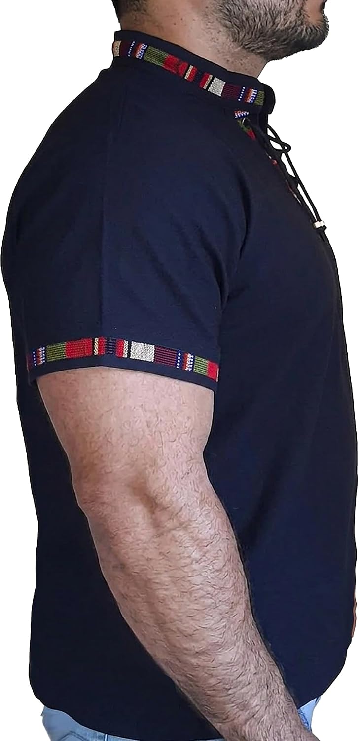 Shirt for Men with Typical Ornaments