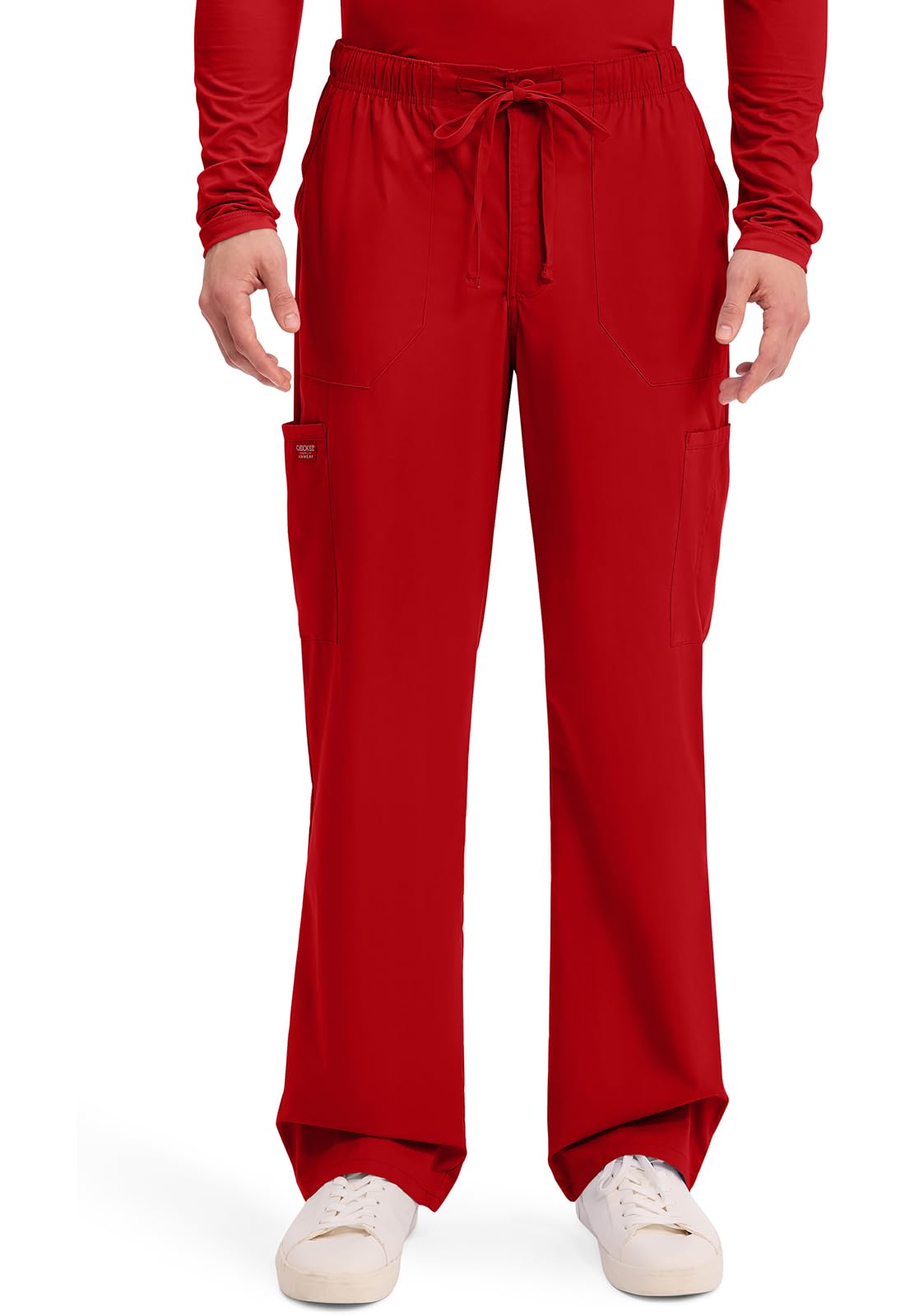 Cherokee WW Professionals Scrubs for Men Tapered Leg Cargo Scrub Pants