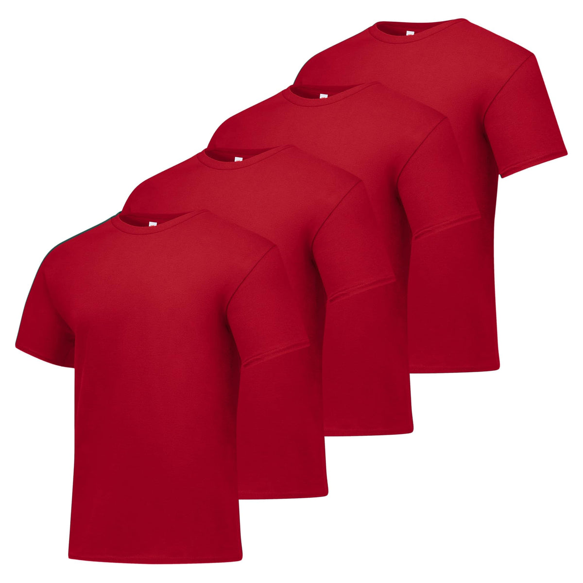 Hanes Men's T-Shirt Pack - 4 or 6 Pack - Essential-T Crewneck Cotton T-Shirts - Everyday Men's Clothing - Big & Tall