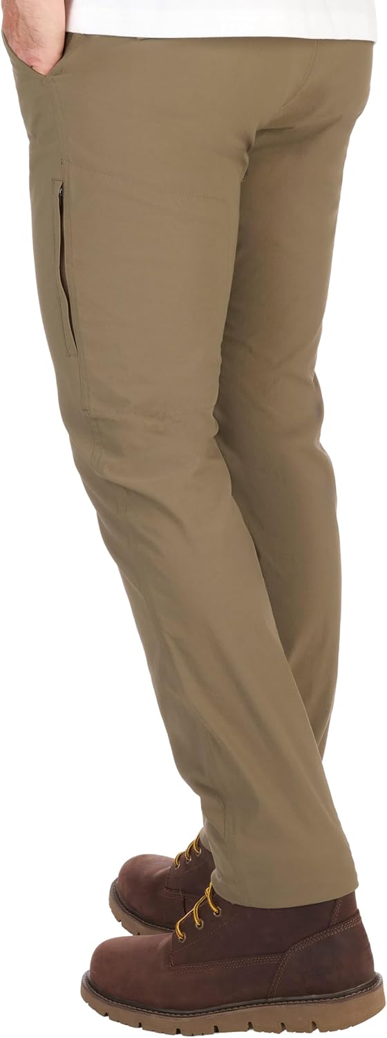 Coleman Men’s Nylon Hiking Pants – Stretch Water-Repellent Outdoor Pants with UPF 50 Sun Protection & Utility Pockets