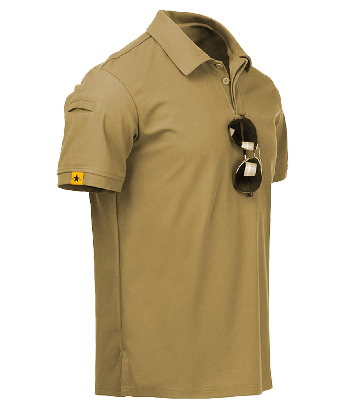 ZITY Mens Polo Shirt Short Sleeve Moisture Wicking Athletic Golf Polos