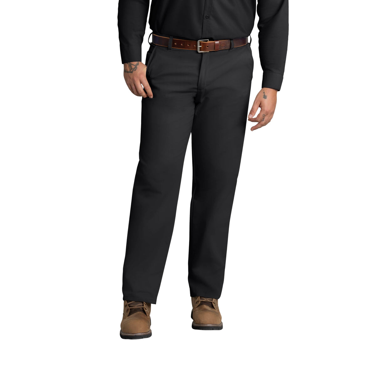 Red Kap Men's Stain Resistant, Flat Front Work Pants