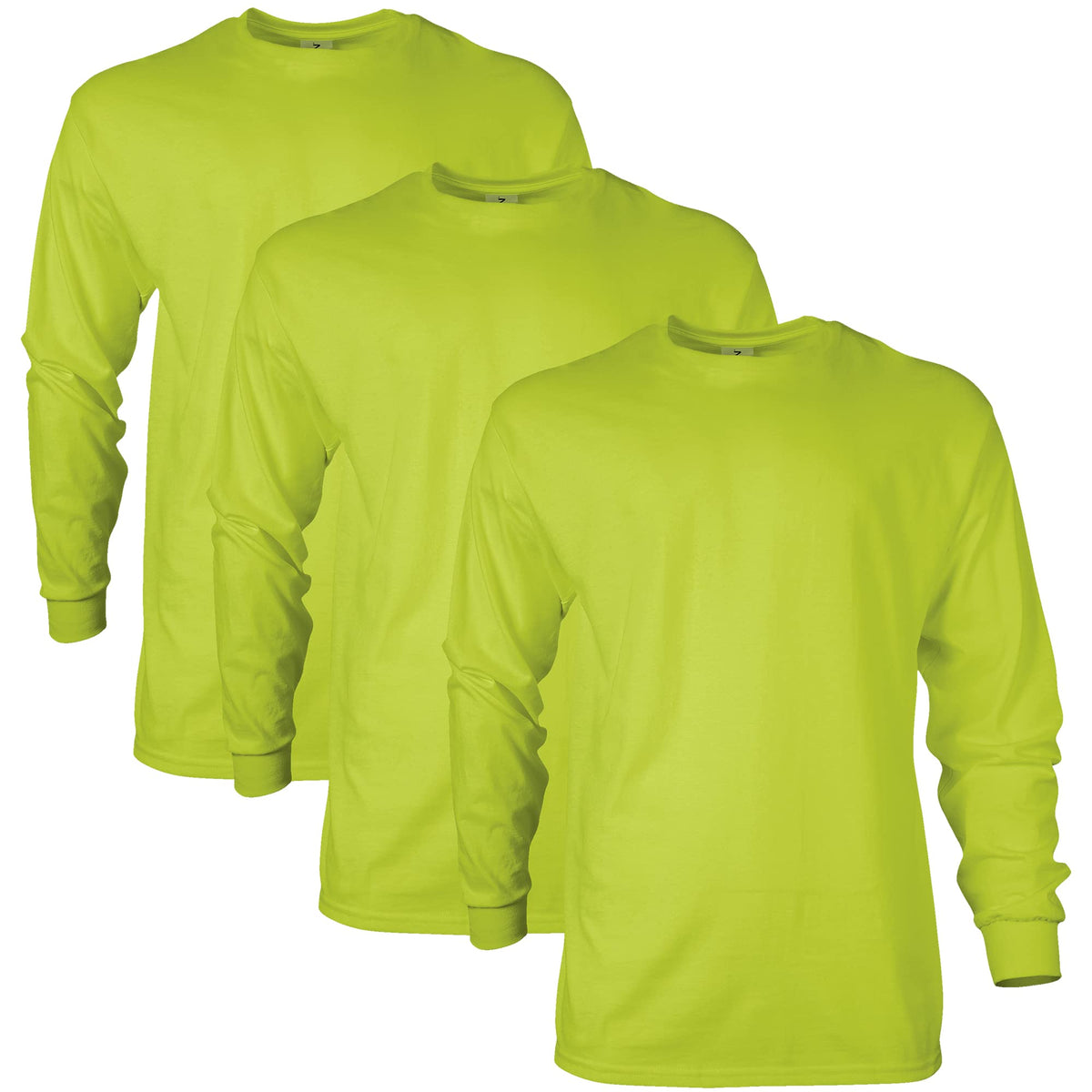Gildan Adult Ultra Cotton Long Sleeve T-Shirt, Style G2400, Multipack